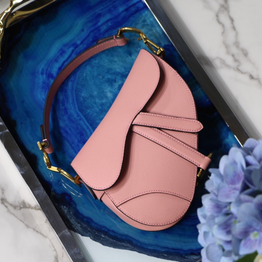 MINI SADDLE BAG, Grained Calfskin, DIOR SADDLE CALFSKIN BAG