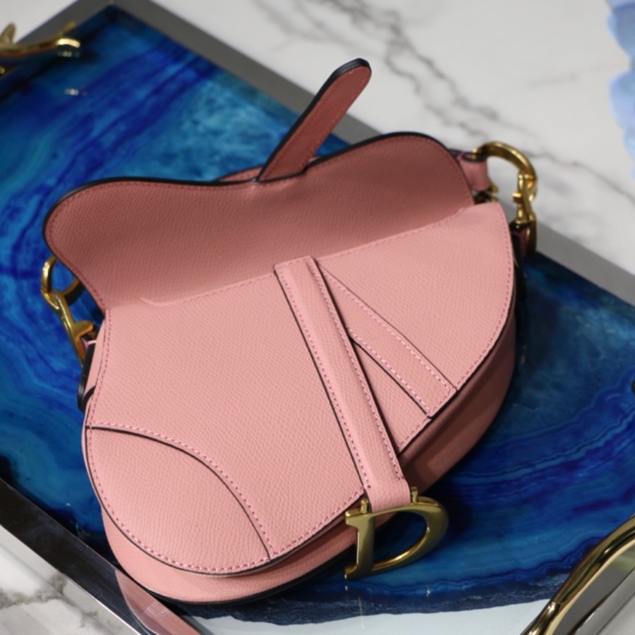 MINI SADDLE BAG, Grained Calfskin, DIOR SADDLE CALFSKIN BAG