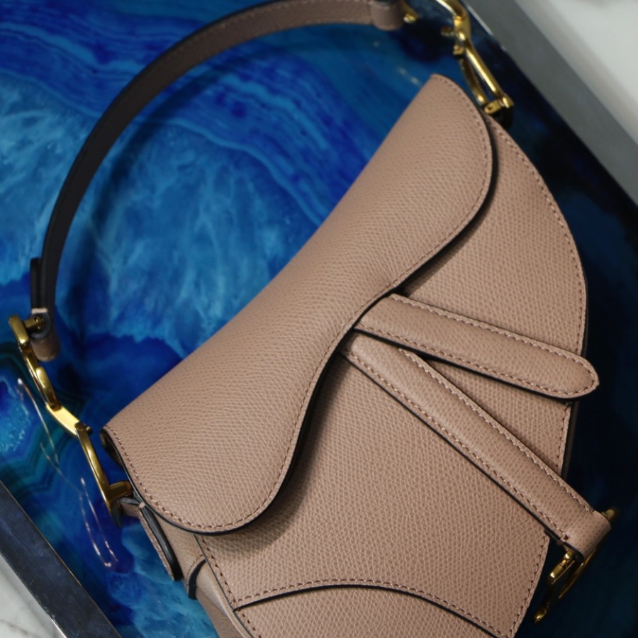 MINI SADDLE BAG, Grained Calfskin, DIOR SADDLE CALFSKIN BAG