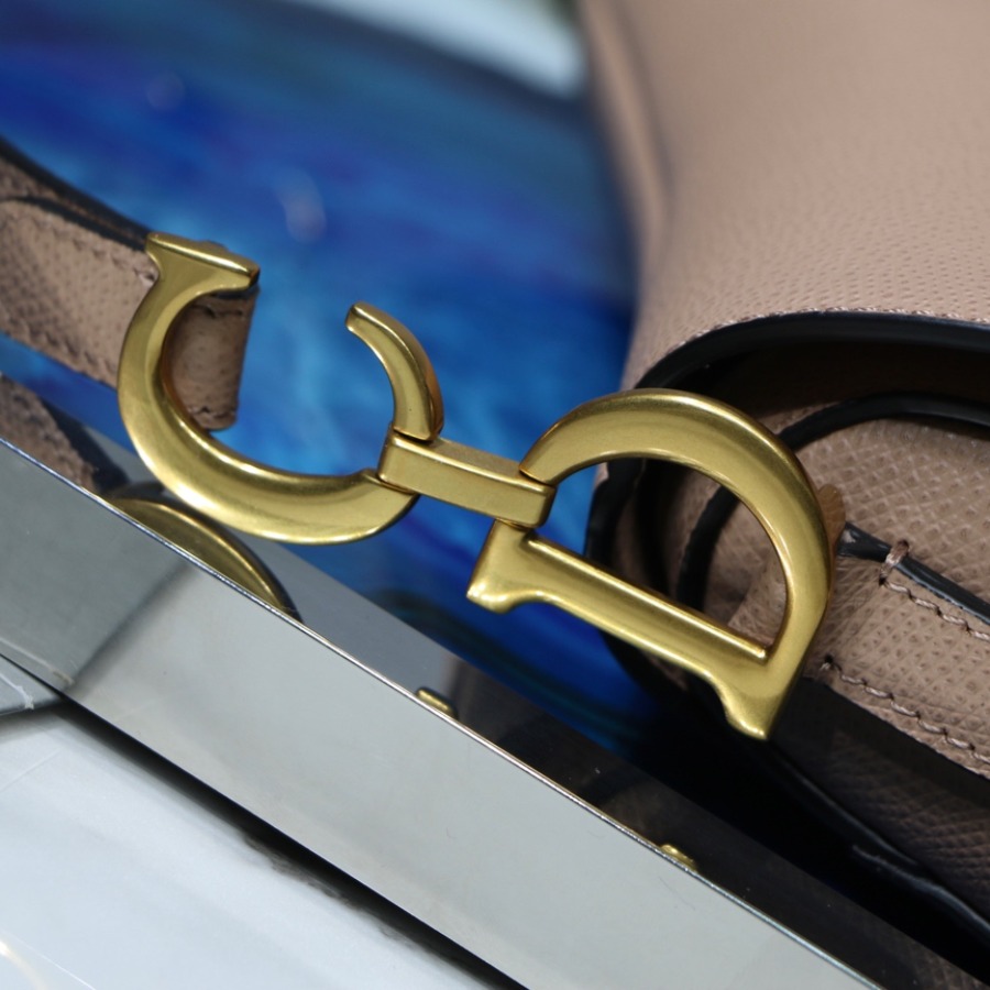 MINI SADDLE BAG, Grained Calfskin, DIOR SADDLE CALFSKIN BAG