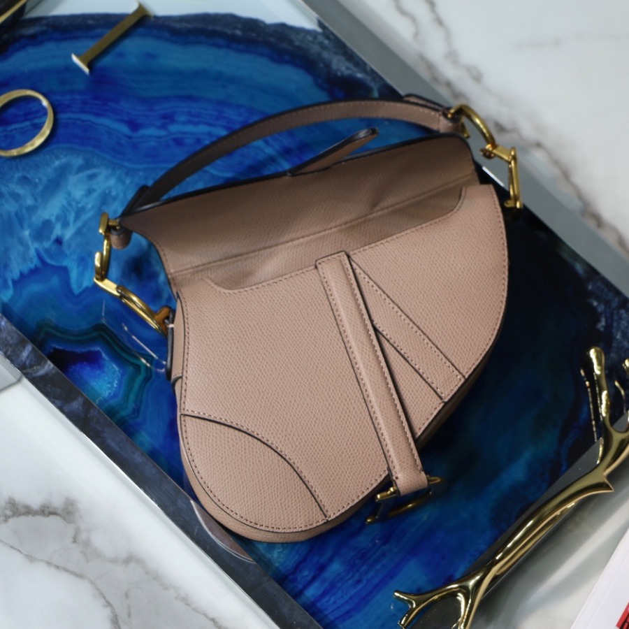 MINI SADDLE BAG, Grained Calfskin, DIOR SADDLE CALFSKIN BAG