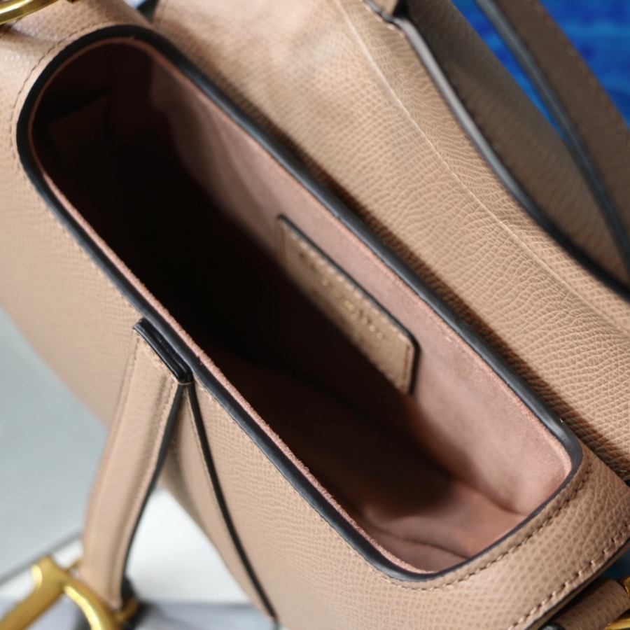 MINI SADDLE BAG, Grained Calfskin, DIOR SADDLE CALFSKIN BAG