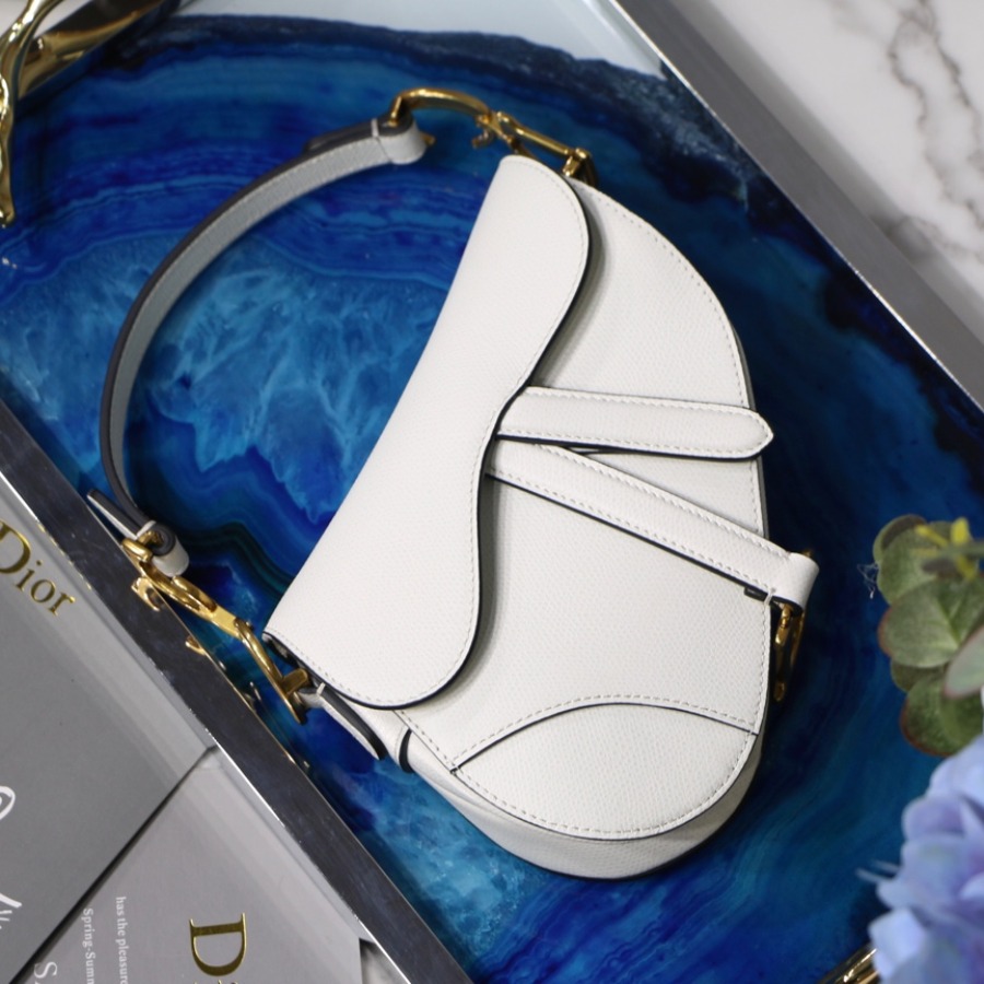 MINI SADDLE BAG, Grained Calfskin, DIOR SADDLE CALFSKIN BAG