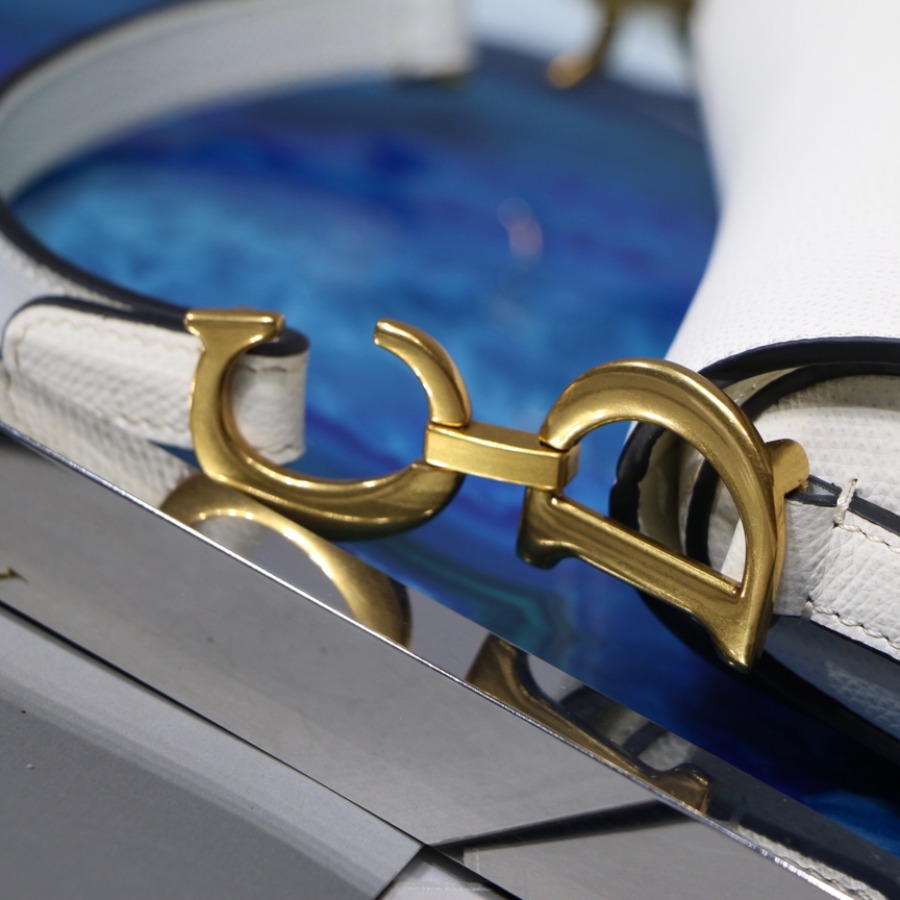 MINI SADDLE BAG, Grained Calfskin, DIOR SADDLE CALFSKIN BAG