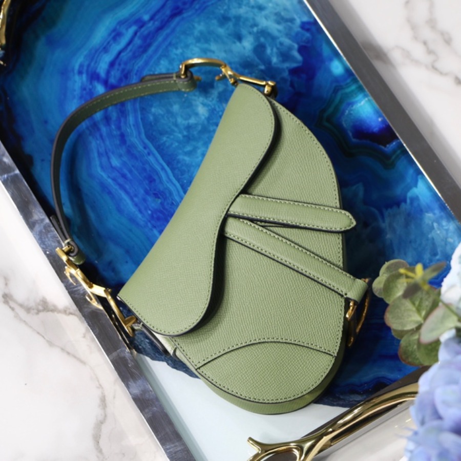 MINI SADDLE BAG, Grained Calfskin, DIOR SADDLE CALFSKIN BAG