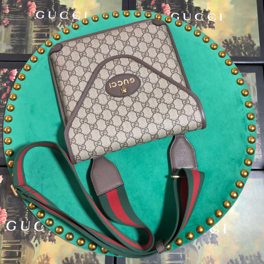 598604  Neo Vintage GG medium messenger, GUCCI Messengers Bags for Men