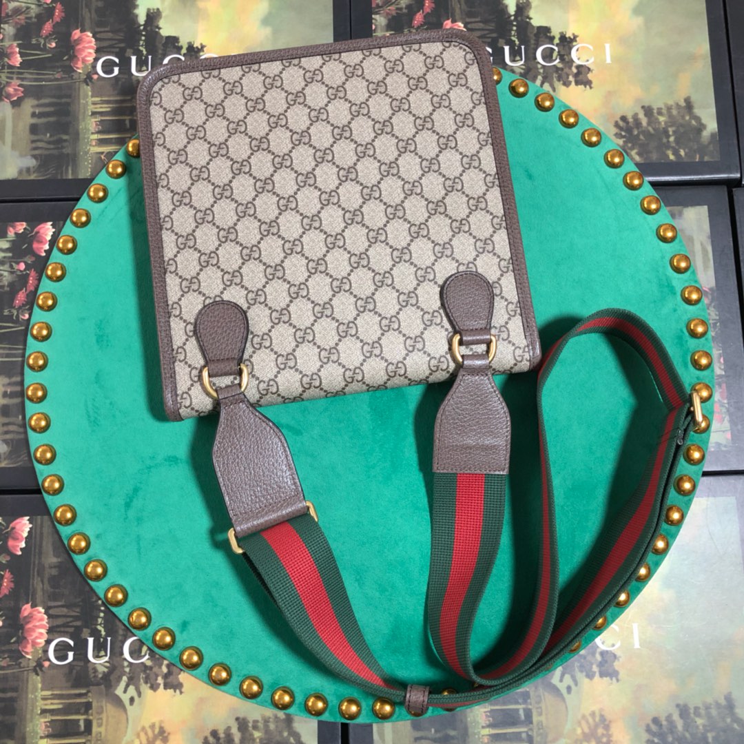 598604  Neo Vintage GG medium messenger, GUCCI Messengers Bags for Men