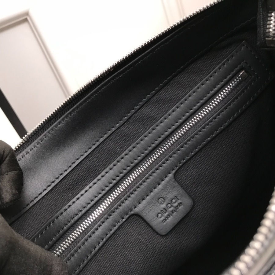 474137 GG Black messenger, GUCCI Messengers Bags for Men