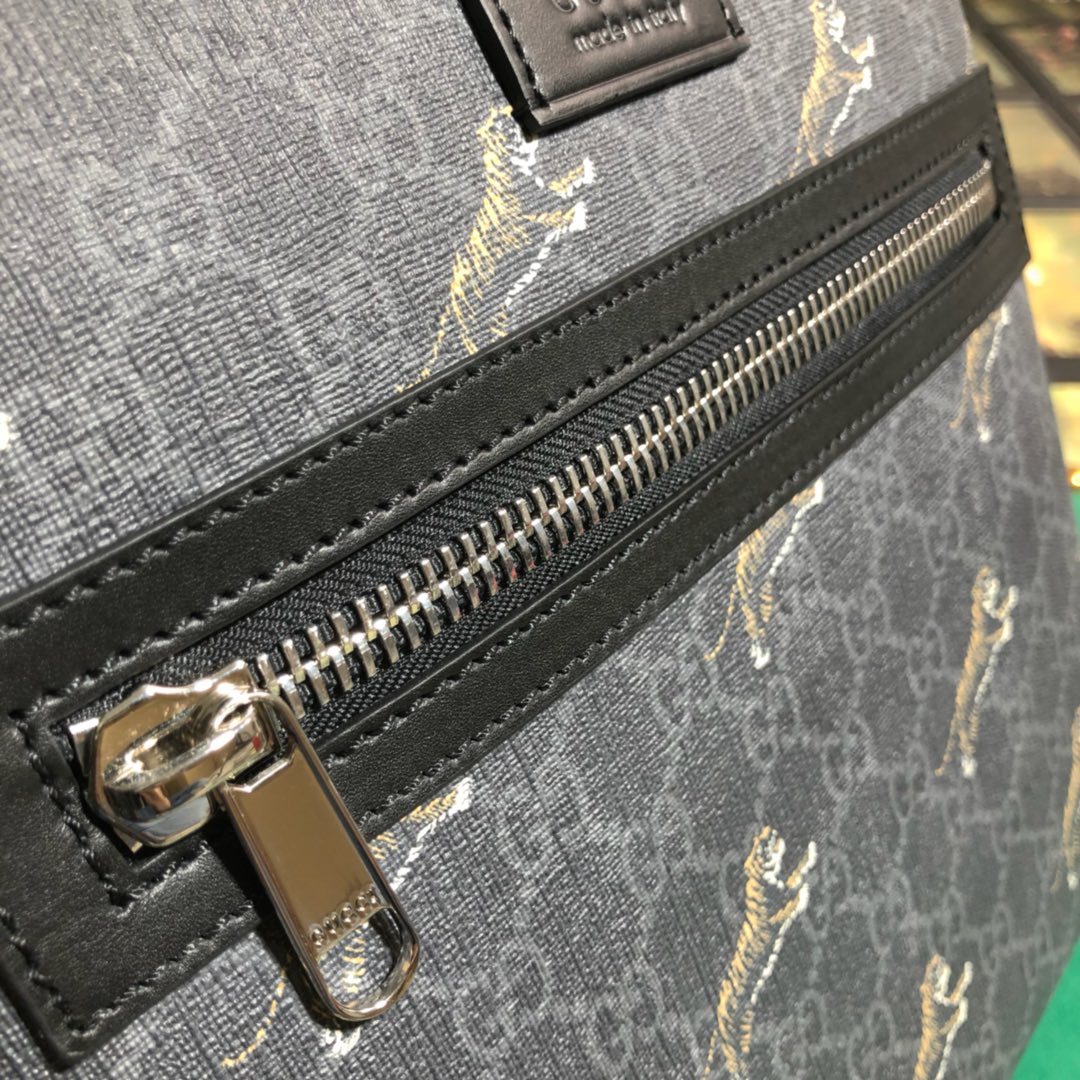 474137 Gucci Bestiary messenger with tigers, GUCCI Messengers Bags for Men