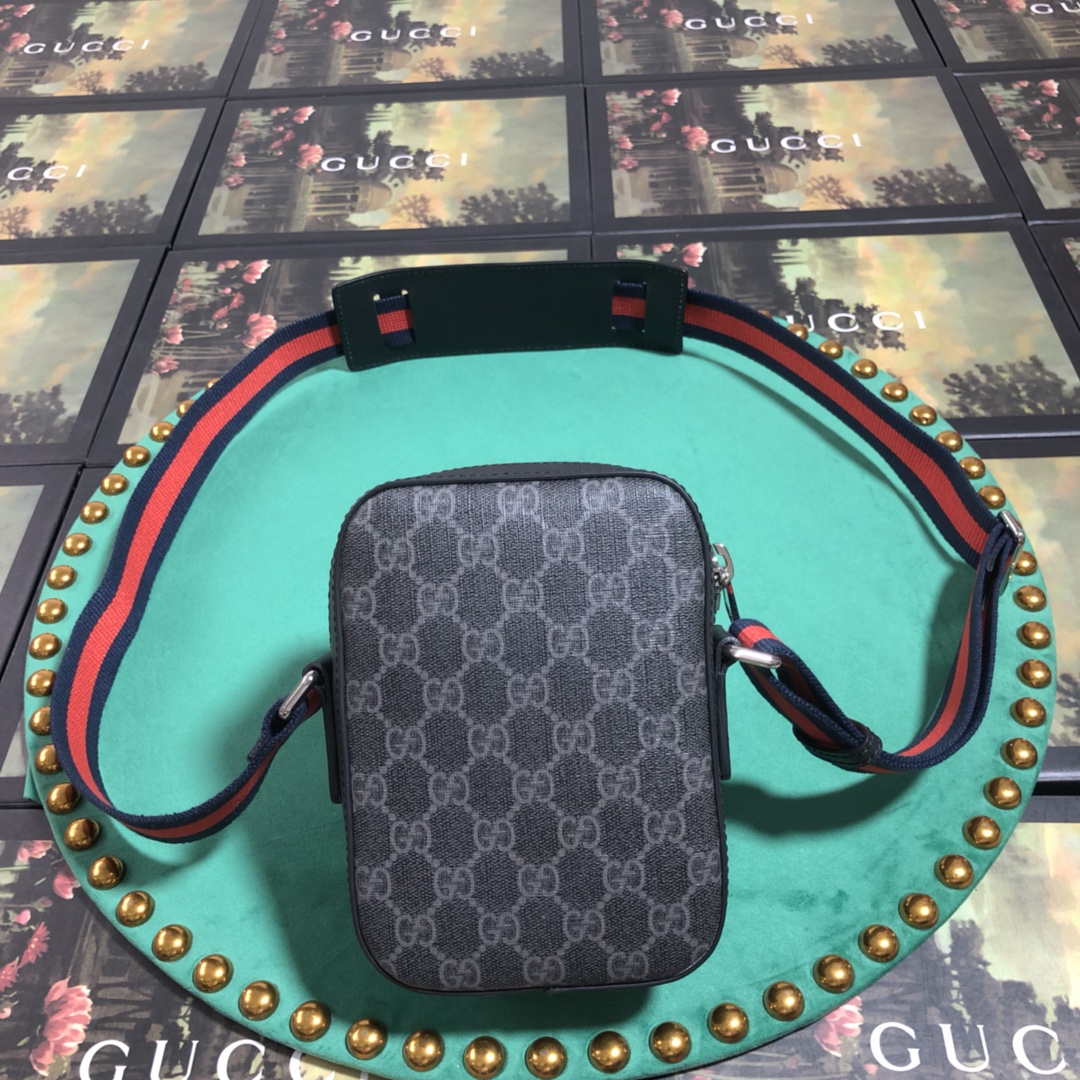 598103 GG Black messenger, GUCCI Messengers Bags for Men