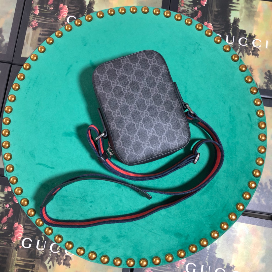 598103 GG Black messenger, GUCCI Messengers Bags for Men
