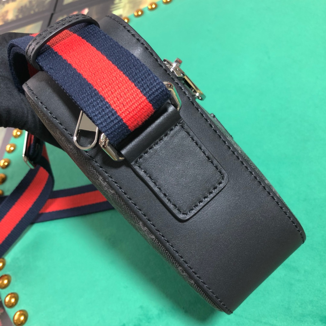 598103 GG Black messenger, GUCCI Messengers Bags for Men