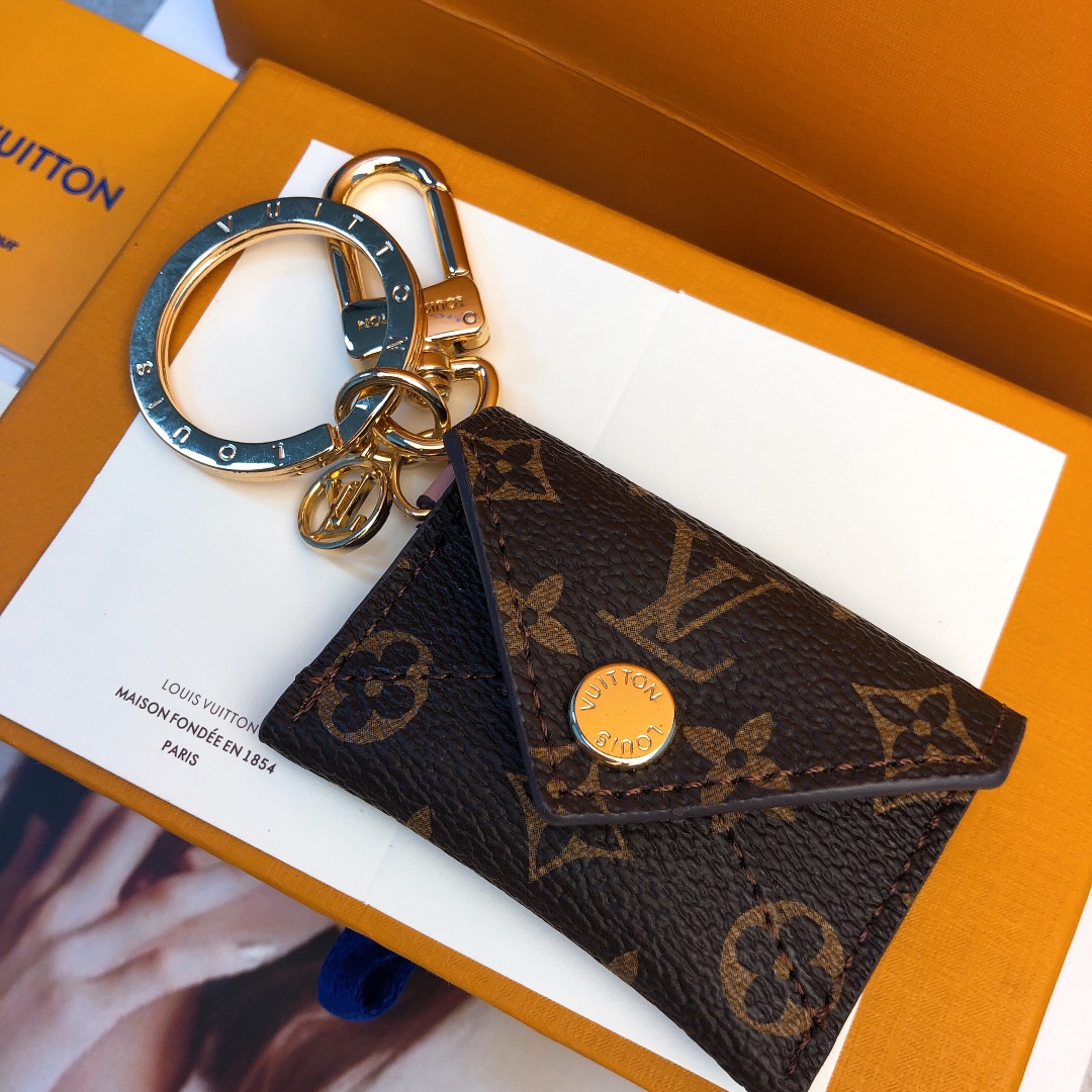 M69003 KIRIGAMI POUCH BAG CHARM AND KEY HOLDER, Louis Vuitton LV, key chain