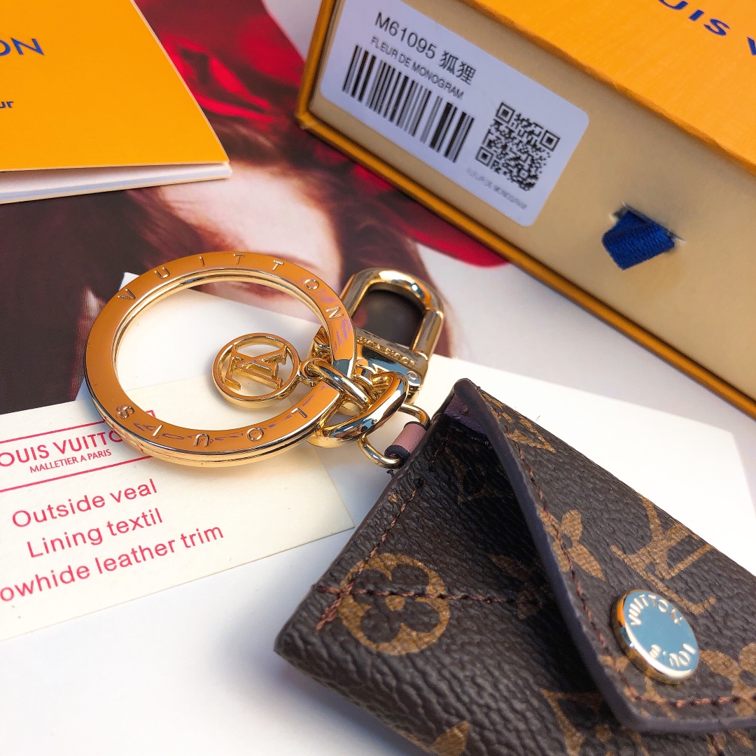 M69003 KIRIGAMI POUCH BAG CHARM AND KEY HOLDER, Louis Vuitton LV, key chain