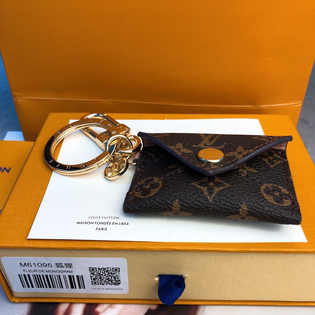 M69003 KIRIGAMI POUCH BAG CHARM AND KEY HOLDER, Louis Vuitton LV, key chain