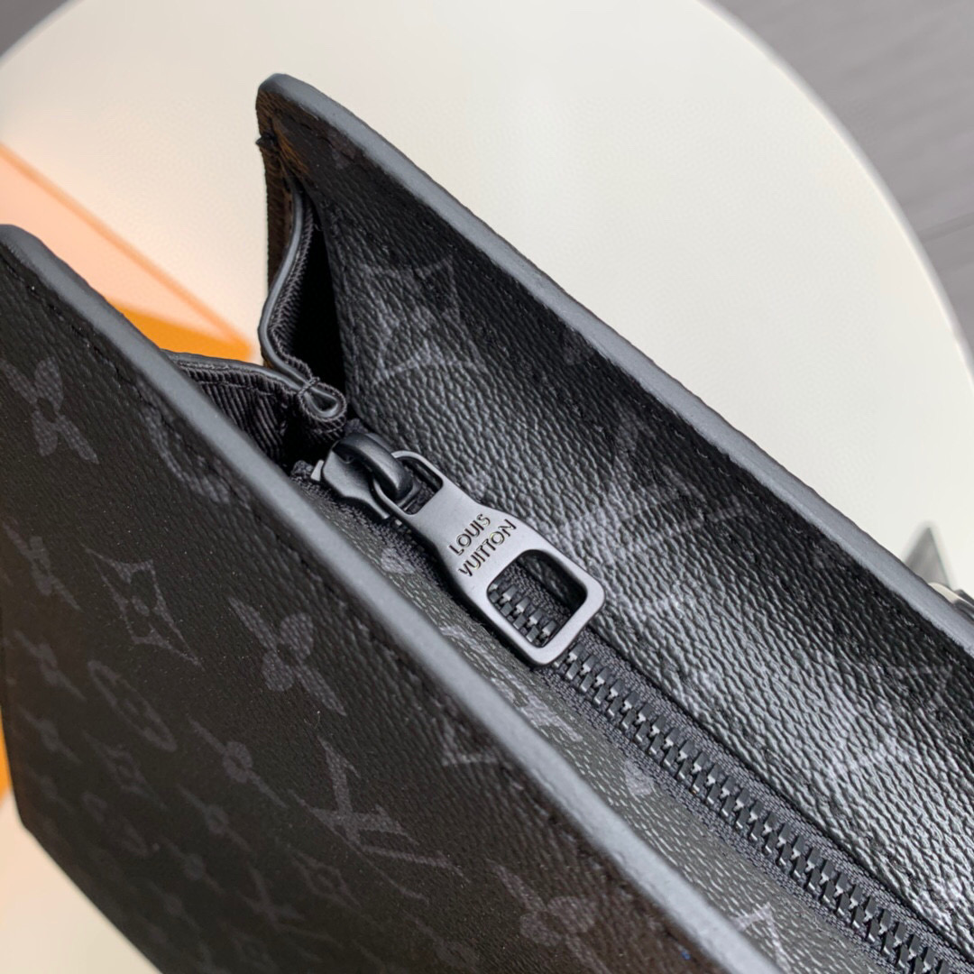 M45265 SAC PLAT HORIZONTAL ZIPPE, Louis Vuitton LV