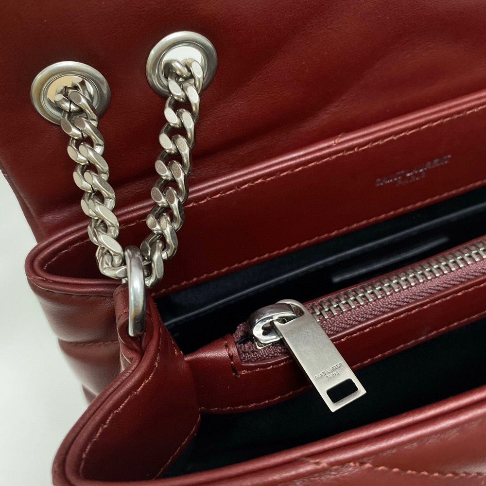 494699 LOULOU SMALL IN MATELASSÉ “Y” LEATHER, YSL SAINT LAURENT