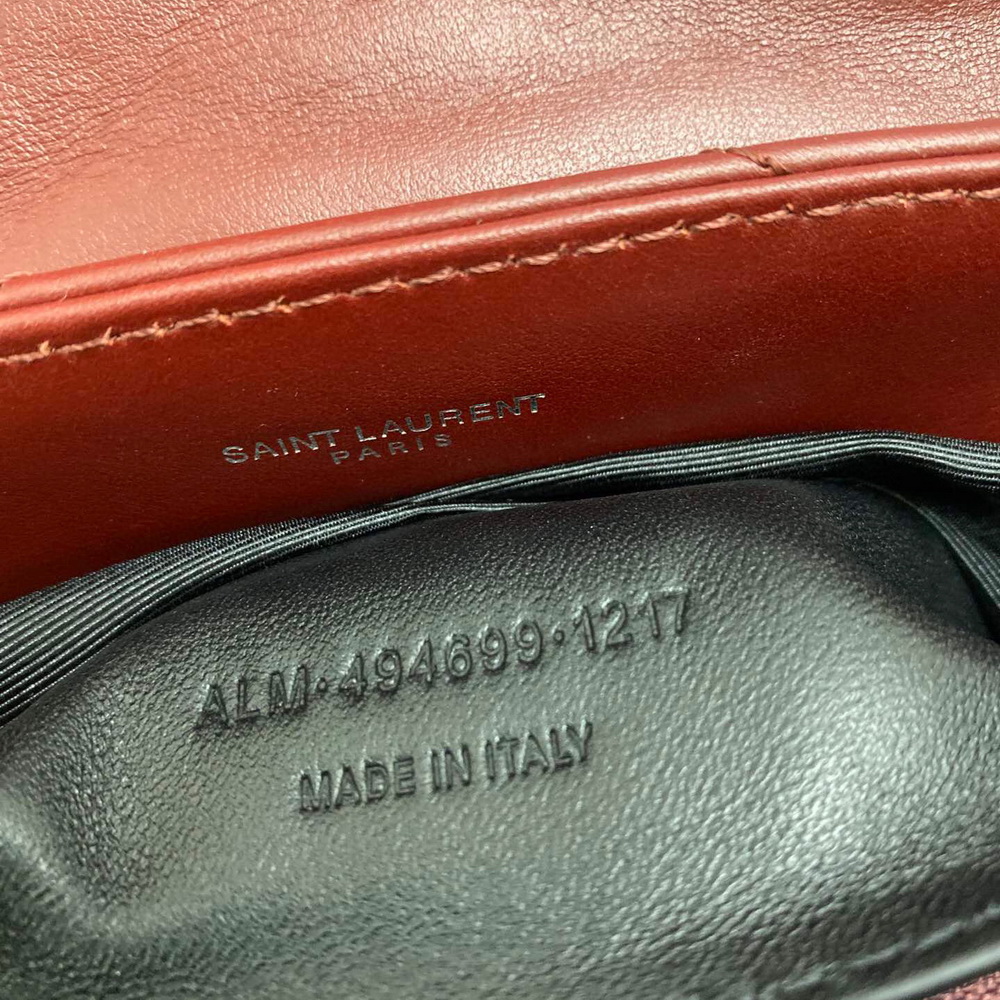 494699 LOULOU SMALL IN MATELASSÉ “Y” LEATHER, YSL SAINT LAURENT