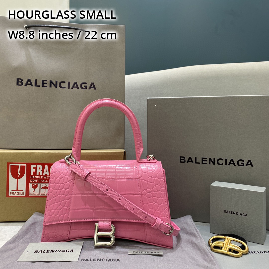 HOURGLASS SMALL TOP HANDLE BAG, Balenciaga Bag