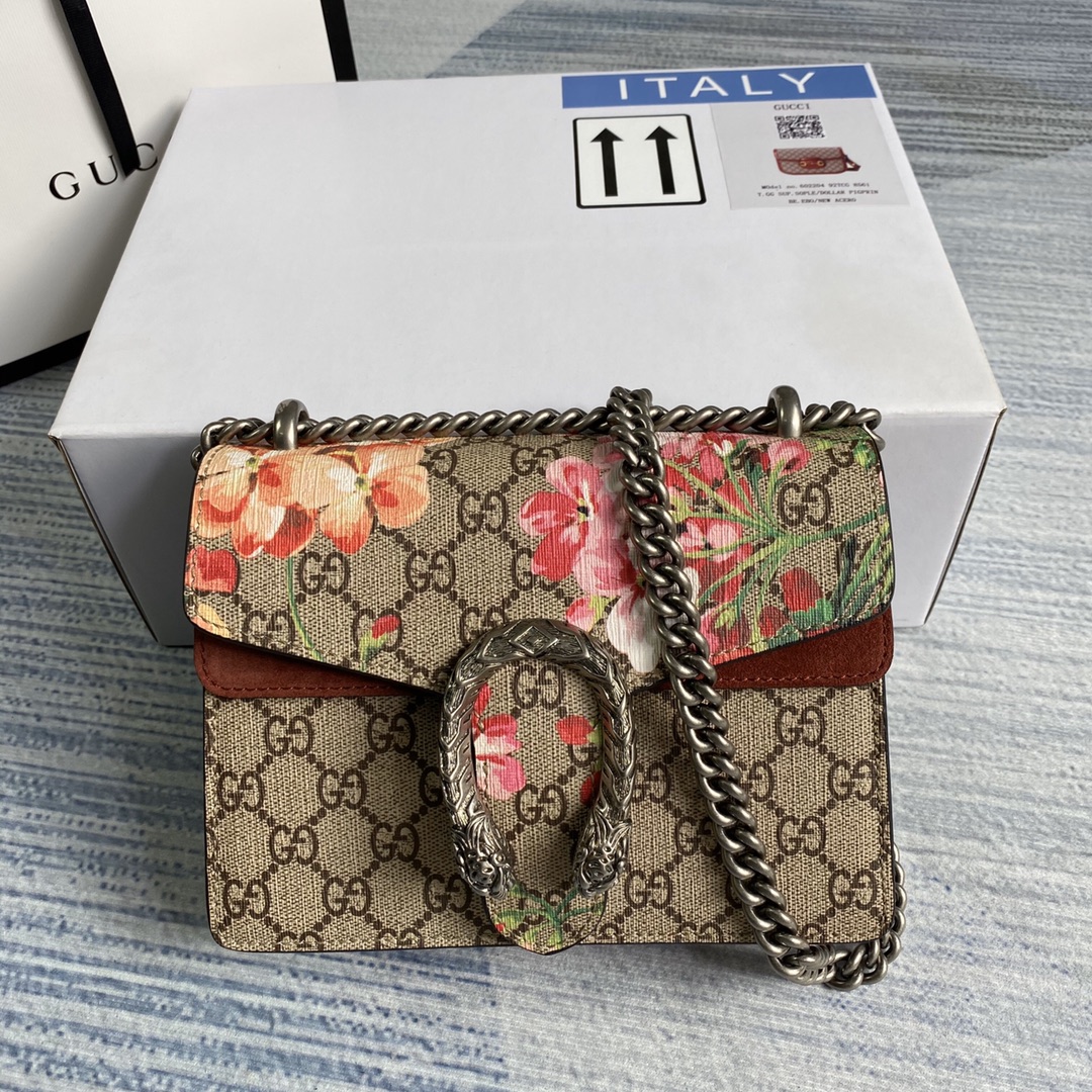 421970 Dionysus GG Supreme mini bag, GUCCI HANDBAG