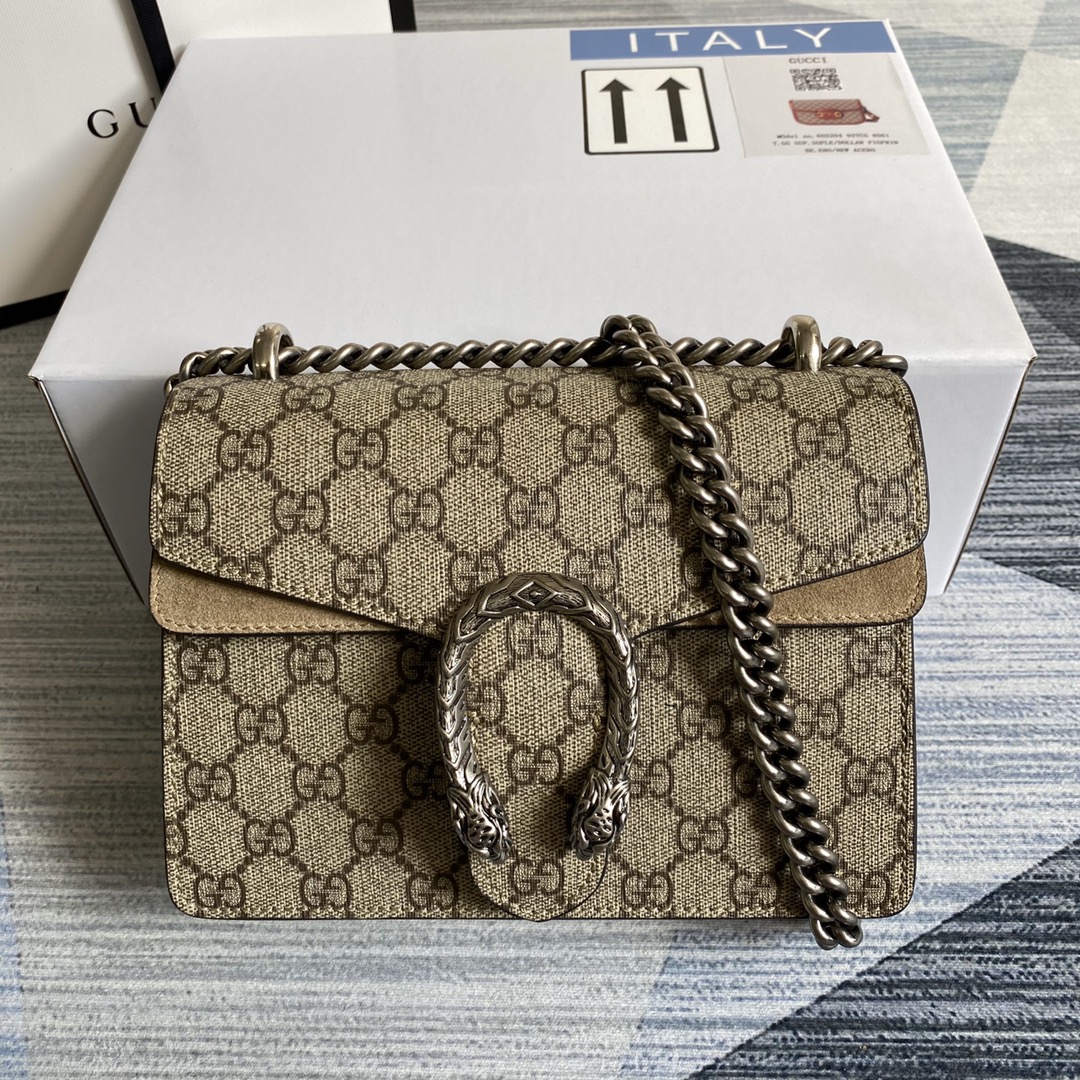 421970 Dionysus GG Supreme mini bag, GUCCI HANDBAG