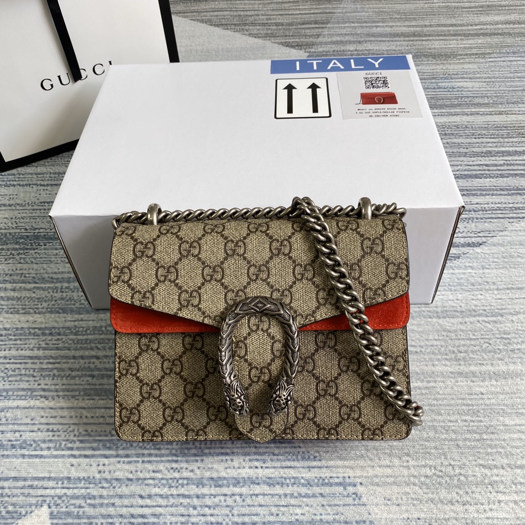 421970 Dionysus GG Supreme mini bag, GUCCI HANDBAG