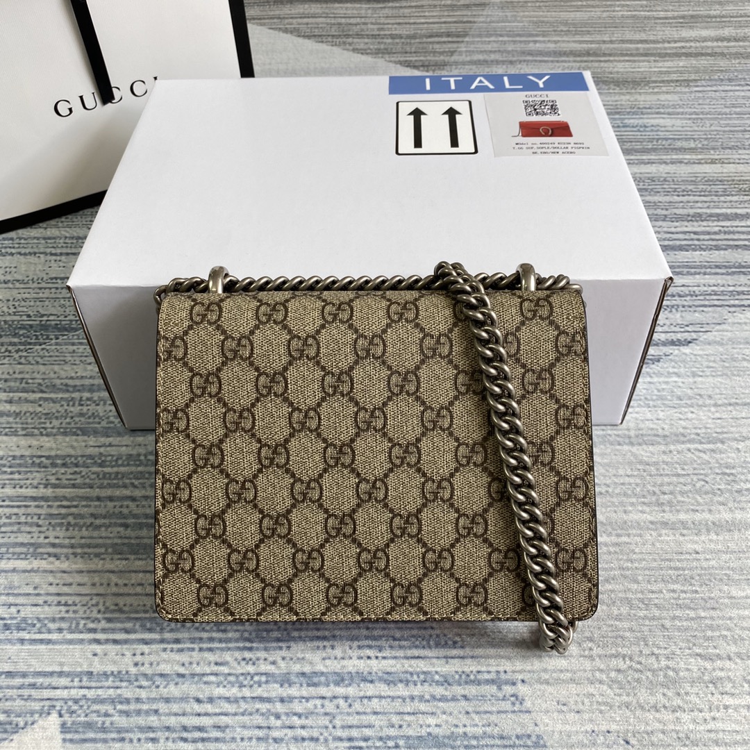 421970 Dionysus GG Supreme mini bag, GUCCI HANDBAG