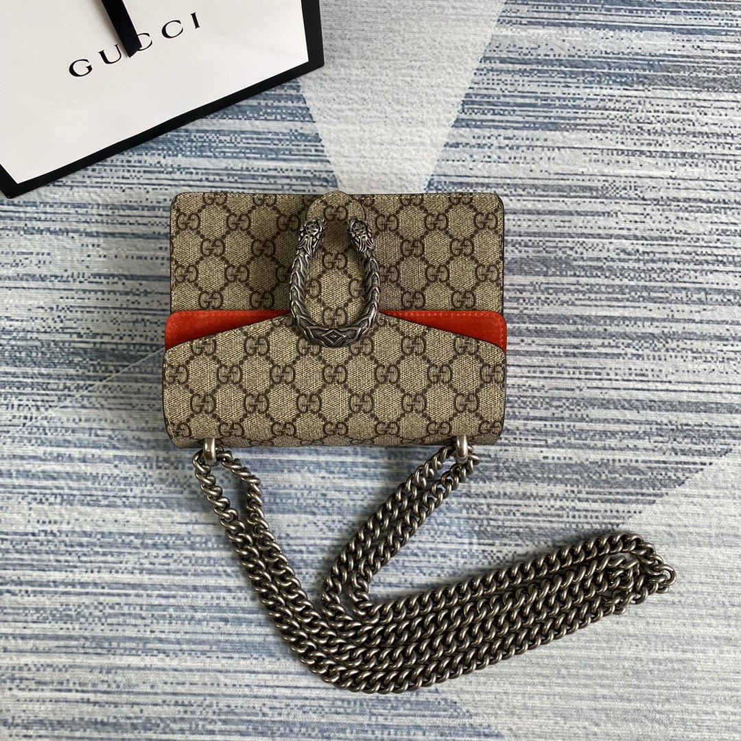421970 Dionysus GG Supreme mini bag, GUCCI HANDBAG