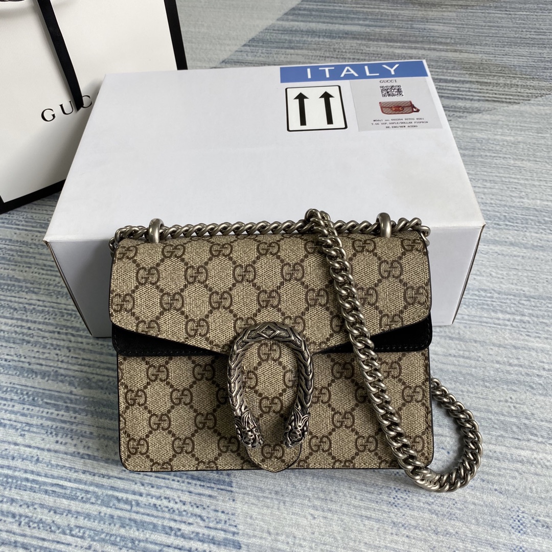 421970 Dionysus GG Supreme mini bag, GUCCI HANDBAG