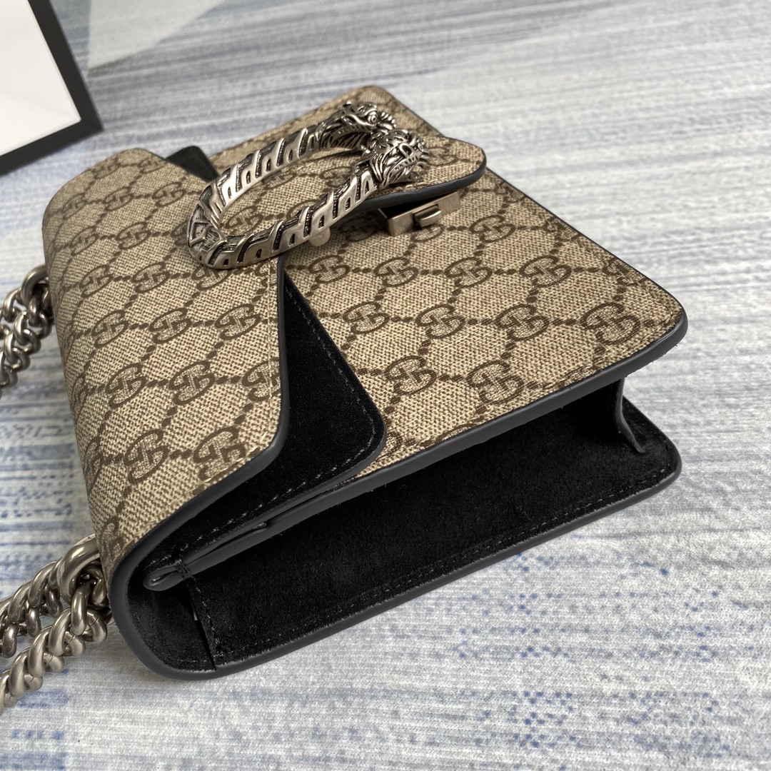 421970 Dionysus GG Supreme mini bag, GUCCI HANDBAG