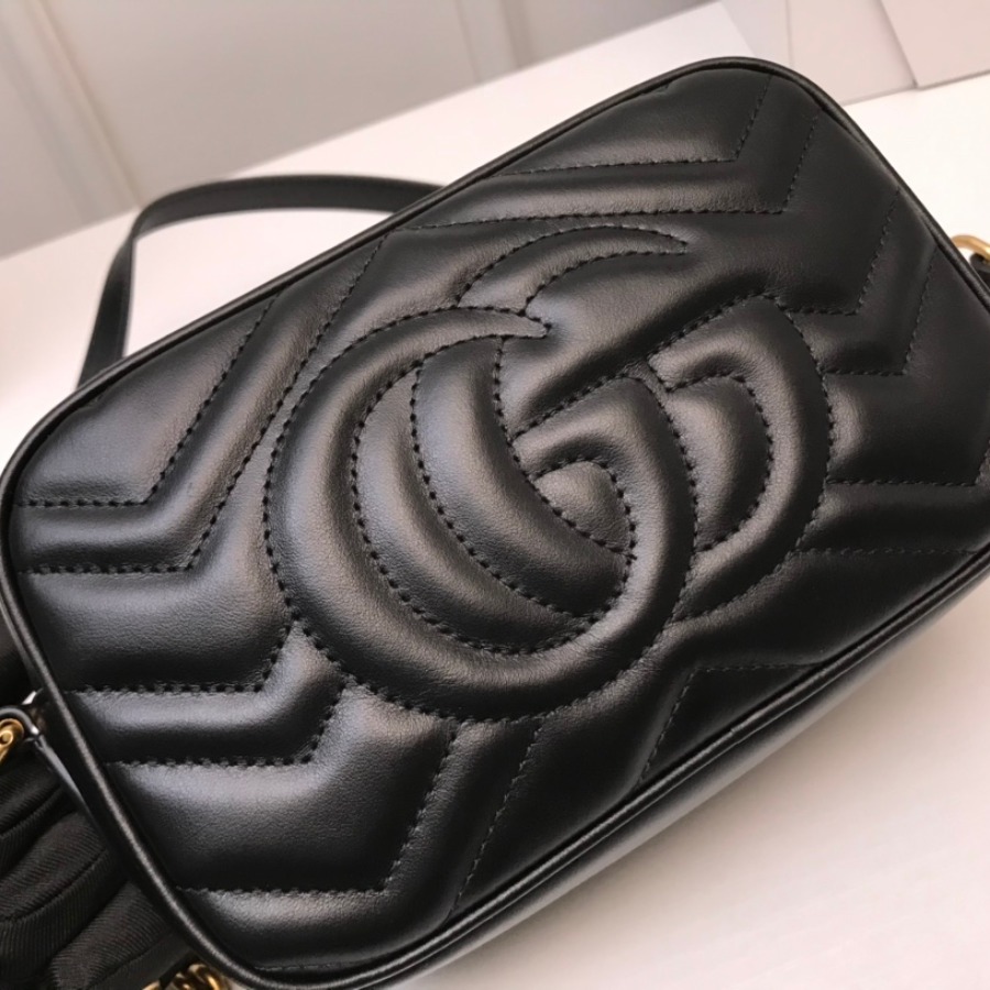448065 GG Marmont matelassé mini bag
