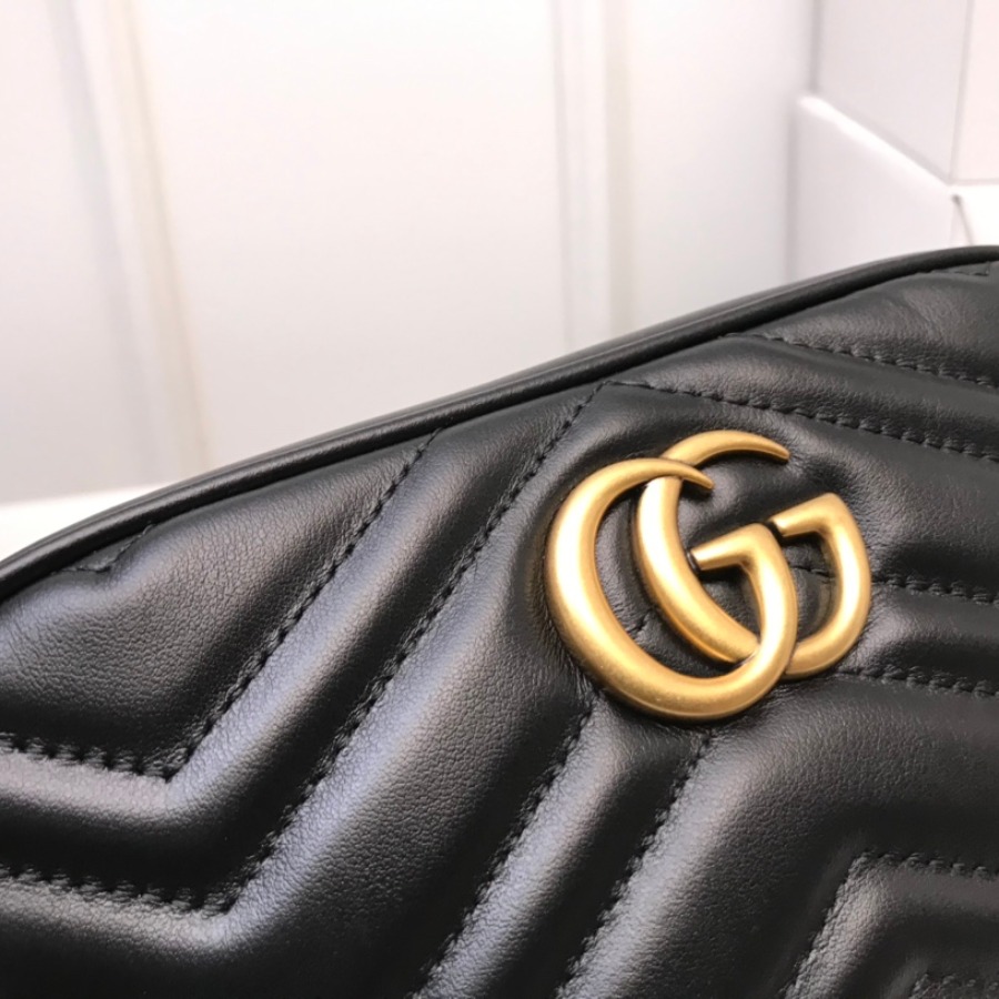 448065 GG Marmont matelassé mini bag