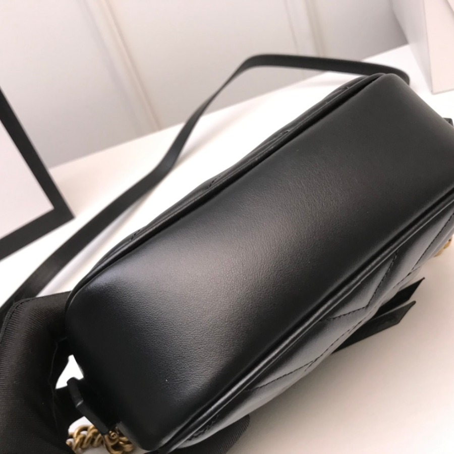 448065 GG Marmont matelassé mini bag