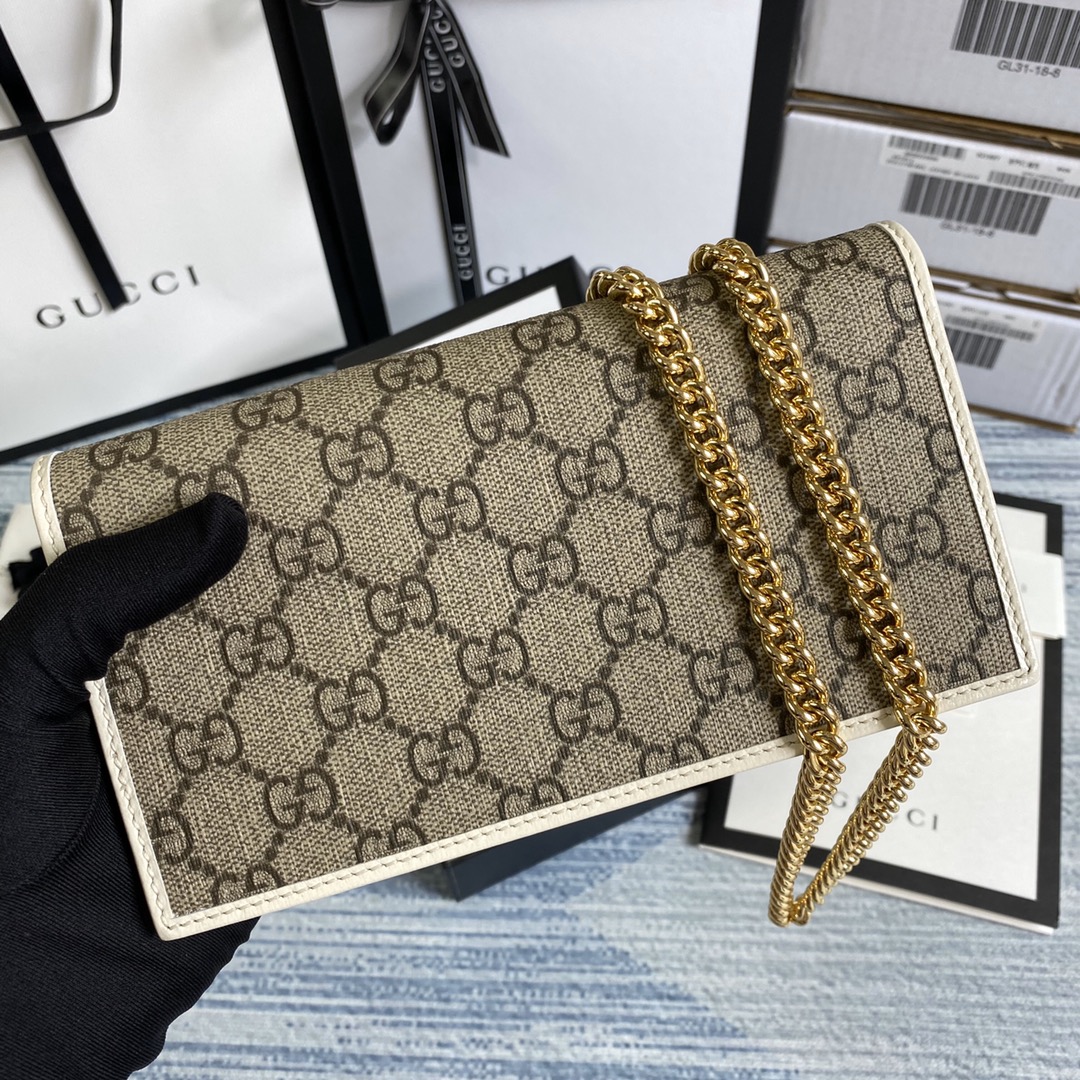 621892 Gucci Horsebit 1955 wallet with chain