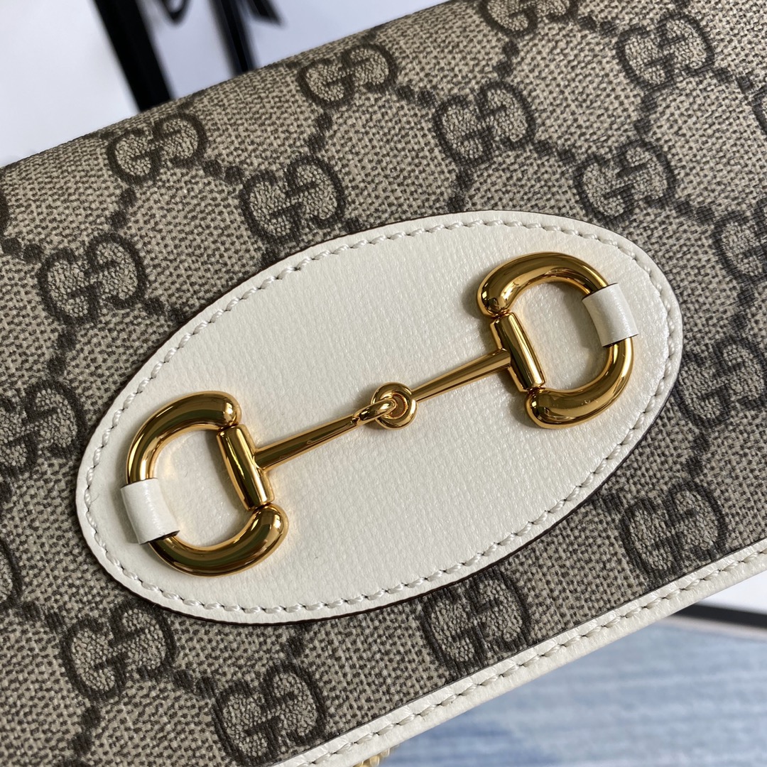 621892 Gucci Horsebit 1955 wallet with chain