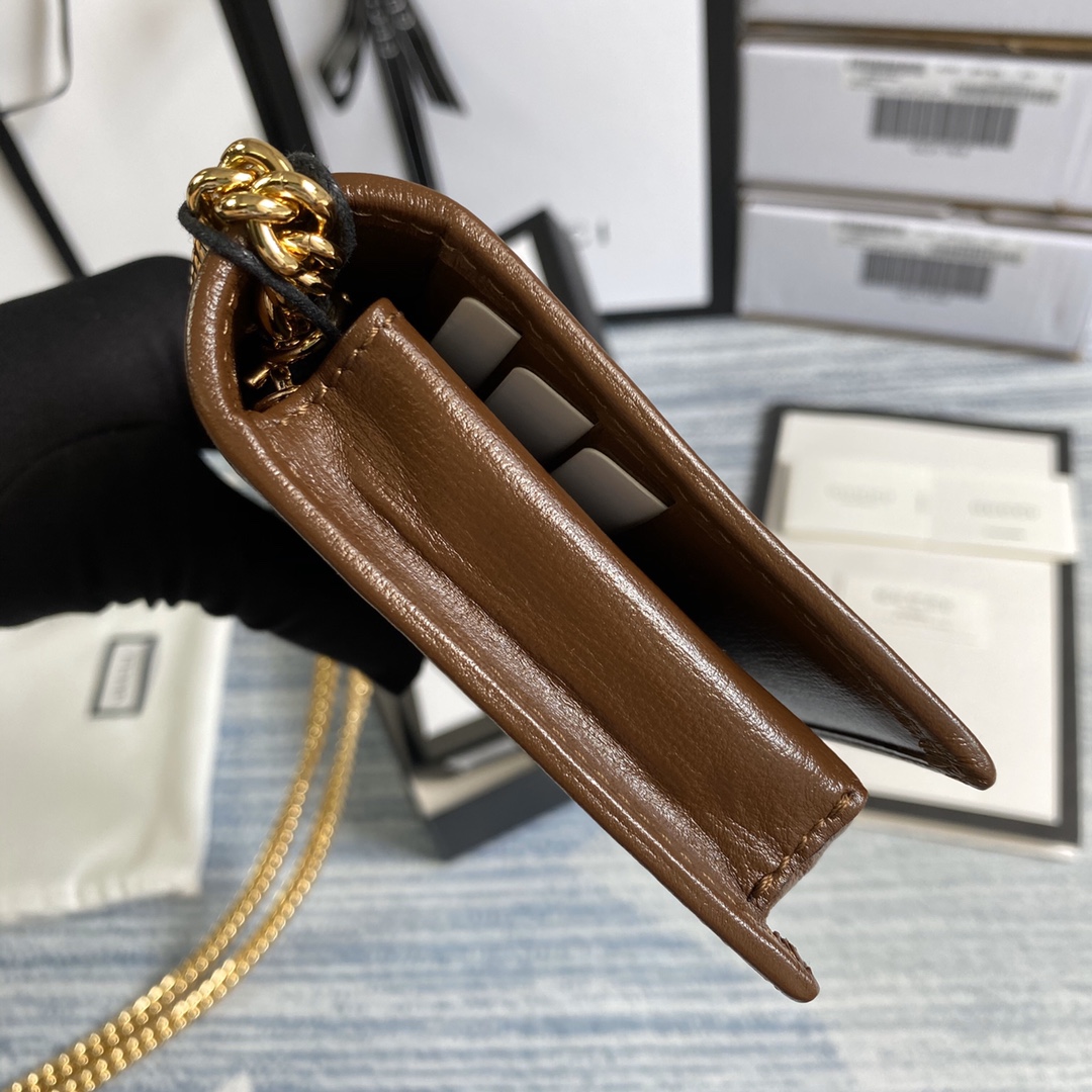 621892 Gucci Horsebit 1955 wallet with chain