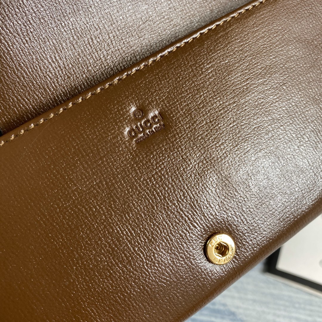 621892 Gucci Horsebit 1955 wallet with chain