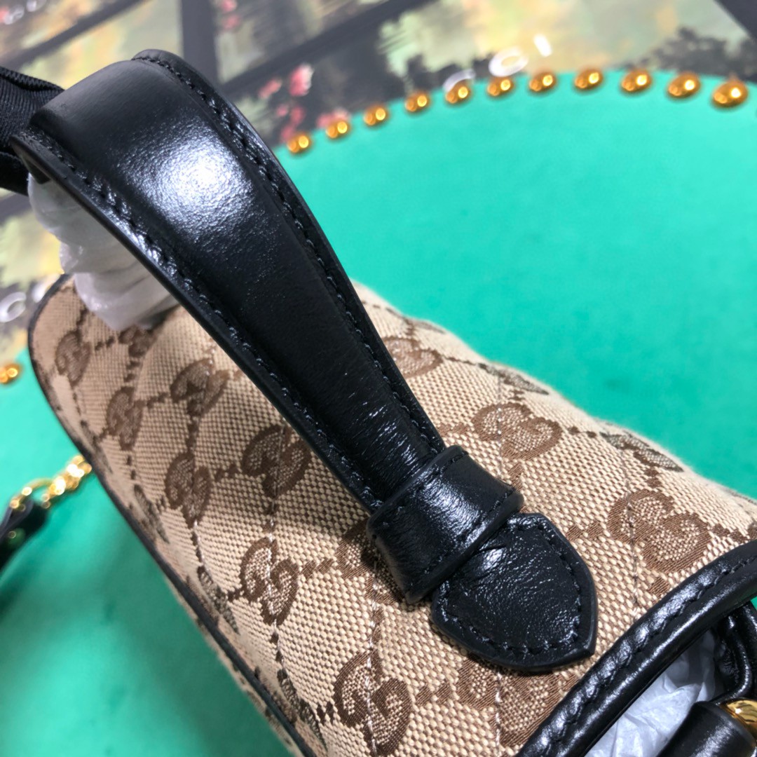 583571 GG Marmont mini top handle bag, GUCCI Women's Top Handles & Boston Bags