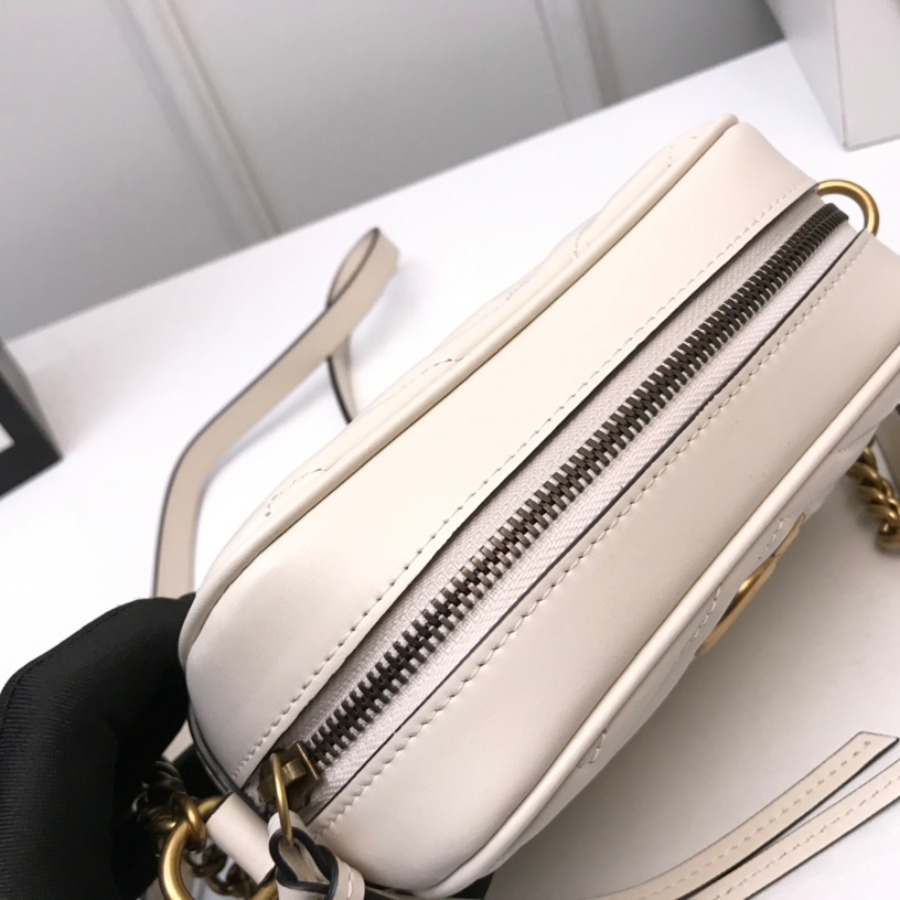 448065 GG Marmont matelassé mini bag