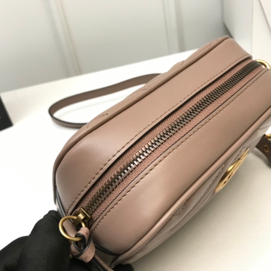 448065 GG Marmont matelassé mini bag