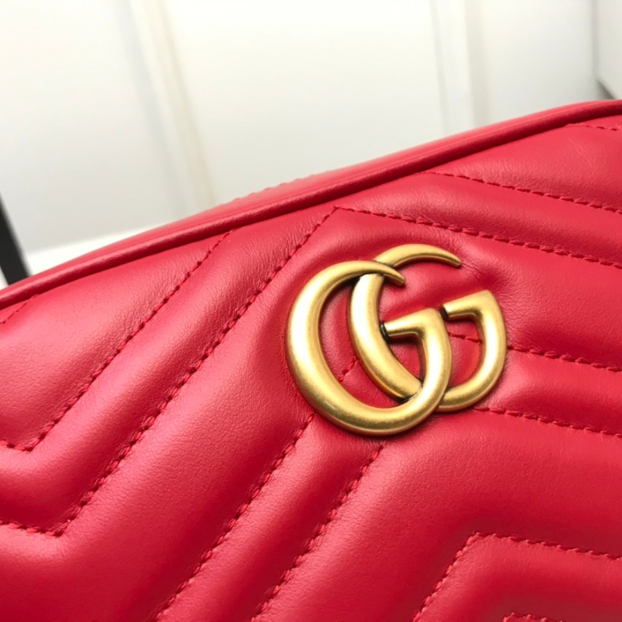 448065 GG Marmont matelassé mini bag