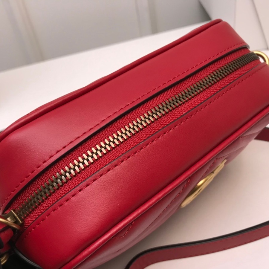448065 GG Marmont matelassé mini bag