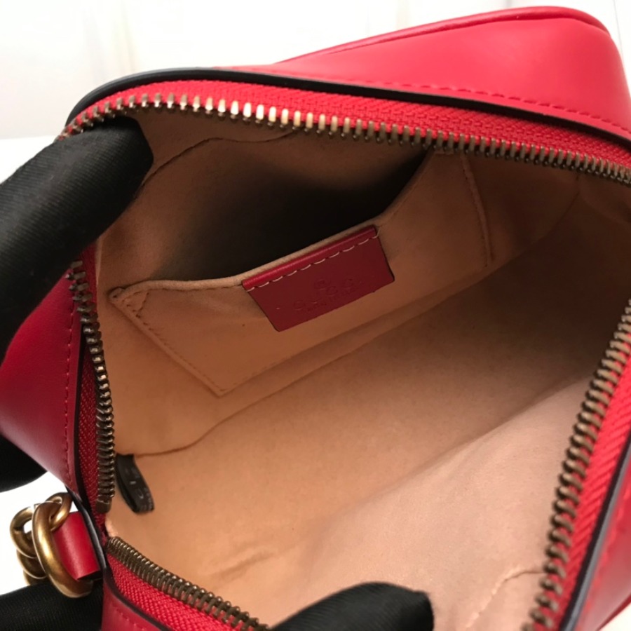 448065 GG Marmont matelassé mini bag