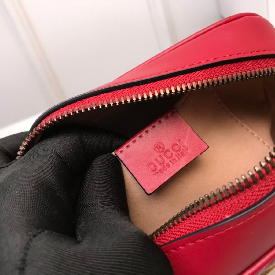448065 GG Marmont matelassé mini bag