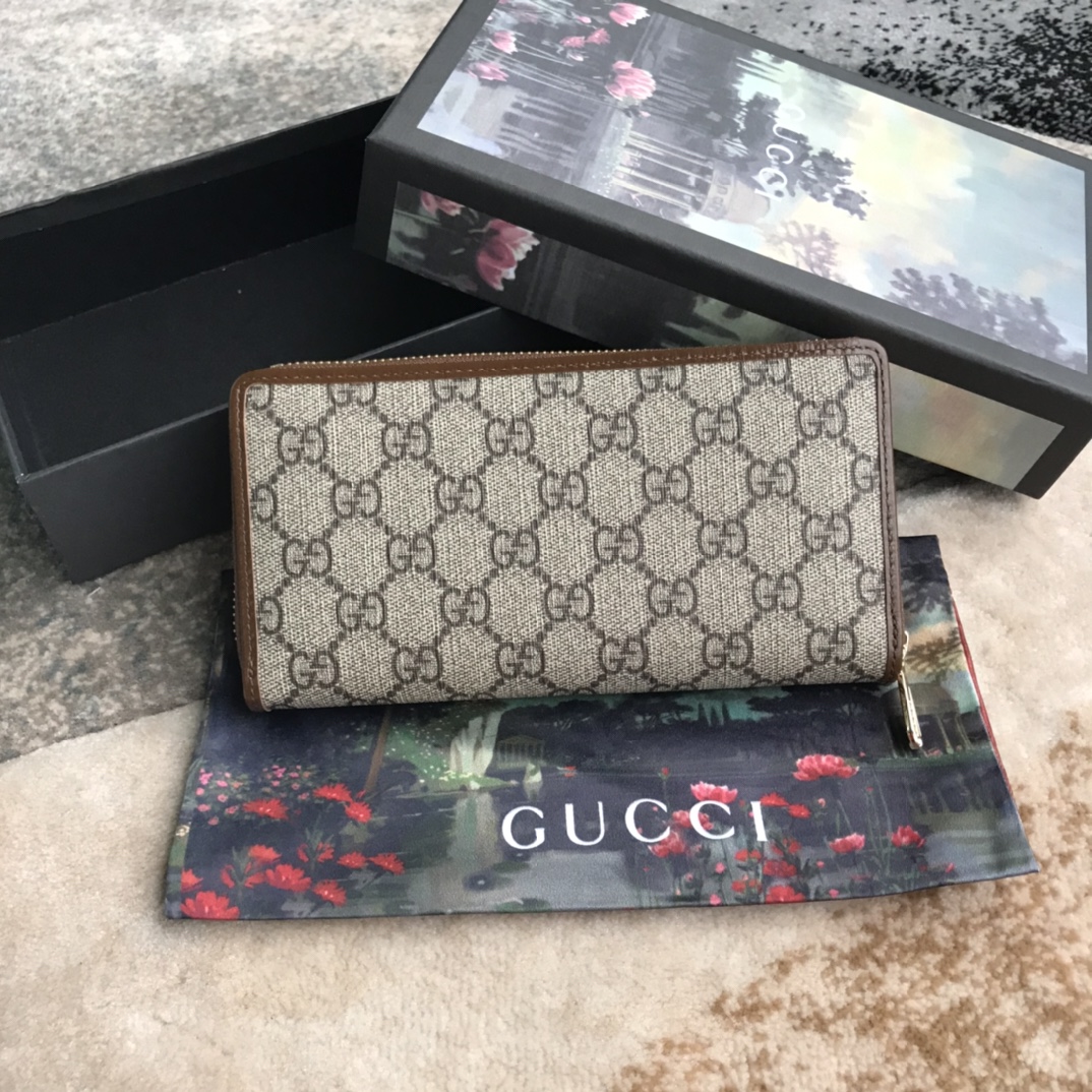 621889 Gucci Horsebit 1955 zip around wallet