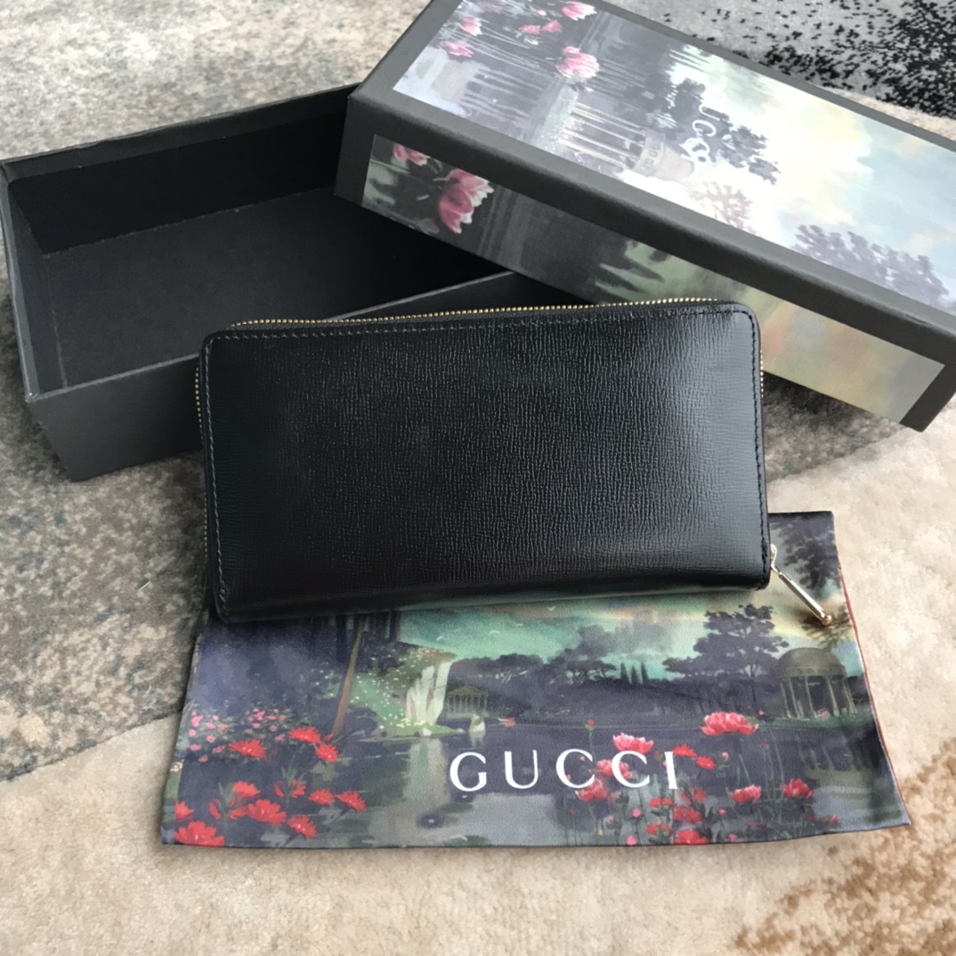 621889 Gucci Horsebit 1955 zip around wallet