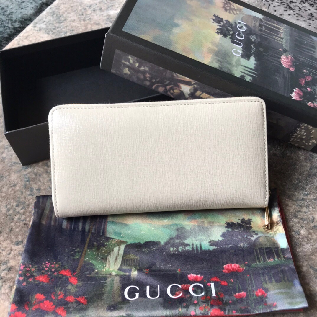 621889 Gucci Horsebit 1955 zip around wallet