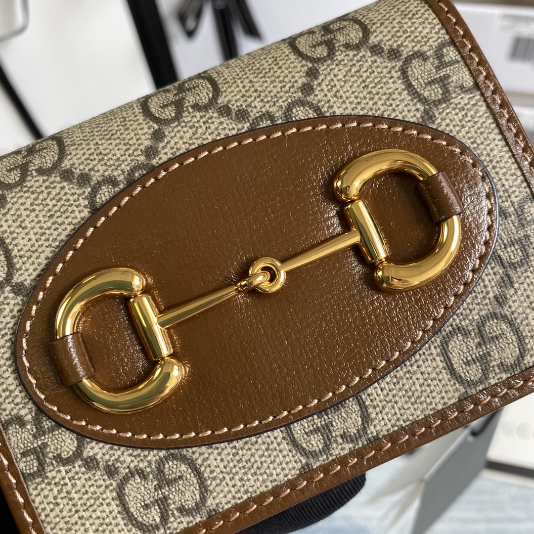 621887 Gucci Horsebit 1955 card case wallet