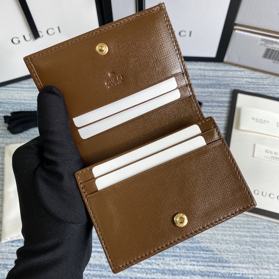 621887 Gucci Horsebit 1955 card case wallet