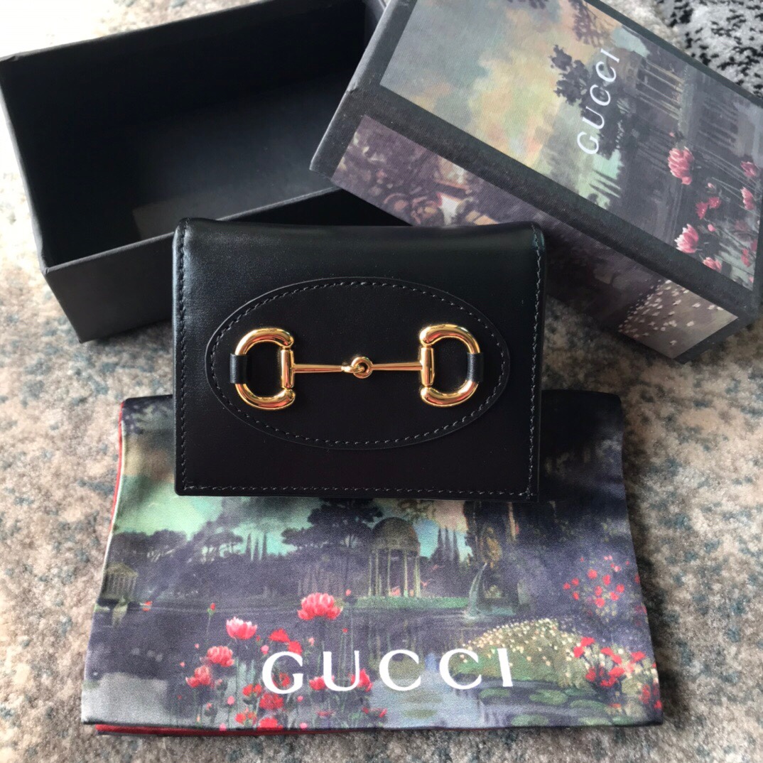 621887 Gucci Horsebit 1955 card case wallet